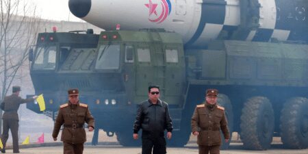 ICBM launch by North Korea has charged the Korean Peninsula.(image source: KCNA via reuters)