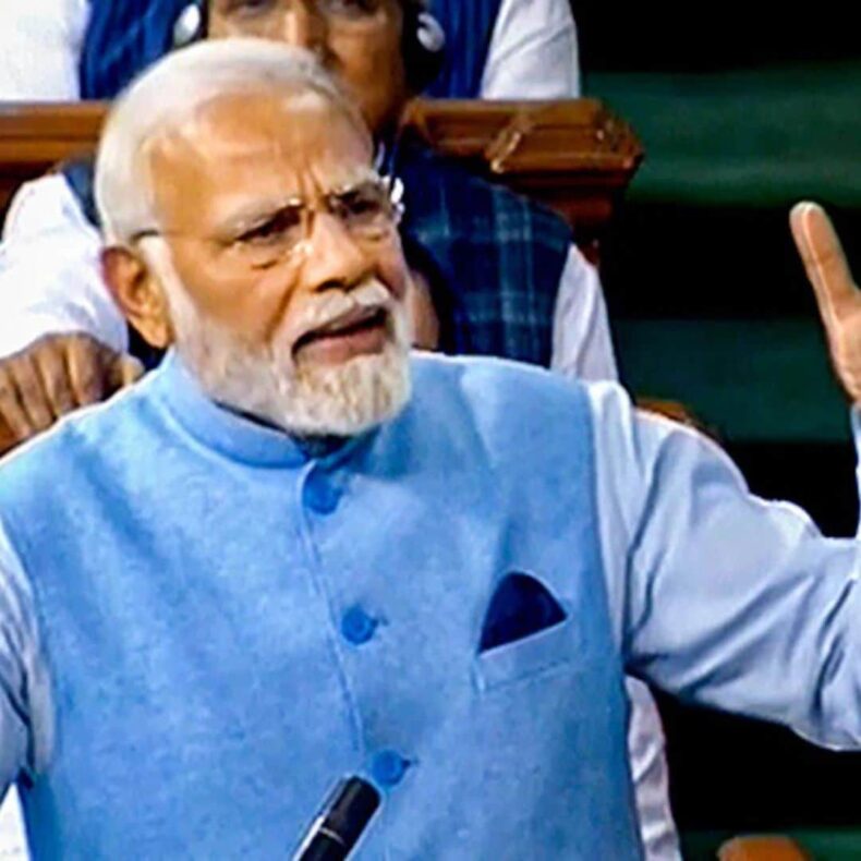 PM Modi Sneers at Opposition
