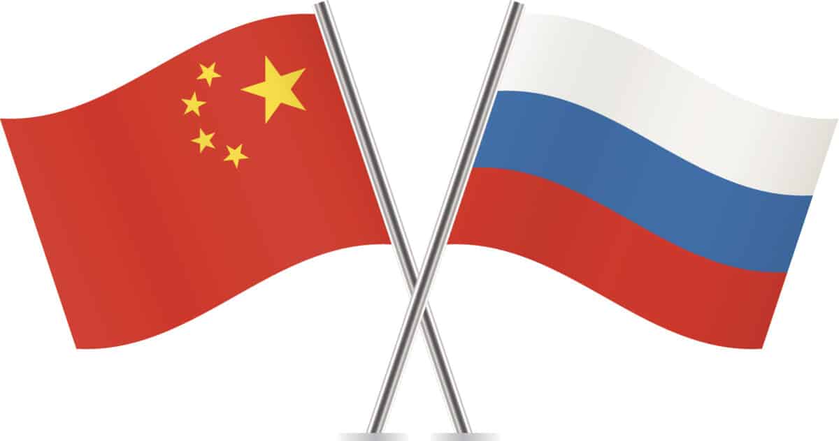 Russia and china
