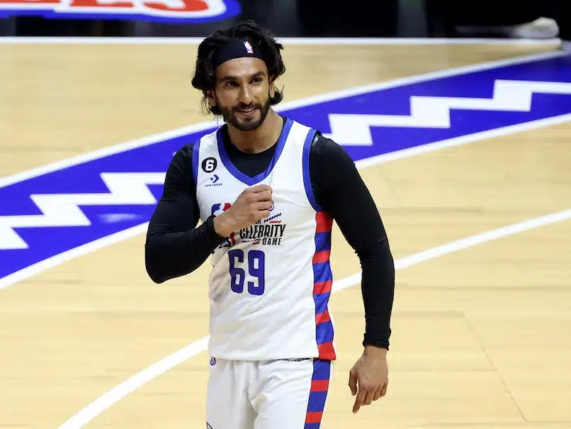 Ranveer Singh Highlights - 2022 NBA All-Star Celebrity Game 