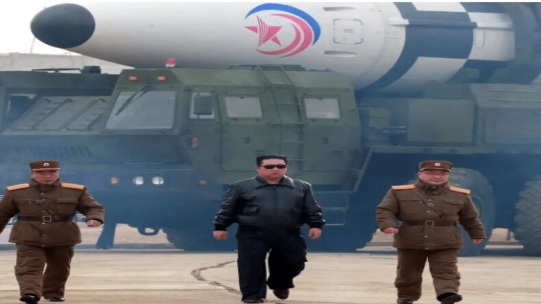 North Korea confirms test of its largest intercontinental ballistic missile (Image Courtesy: The Guardian)