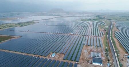 India has witnessed Solar Bliss due to its Geographical Position in the world, In the Picture Pavagada solar park few year back the largest in the world with 2050 MW of Power generated.