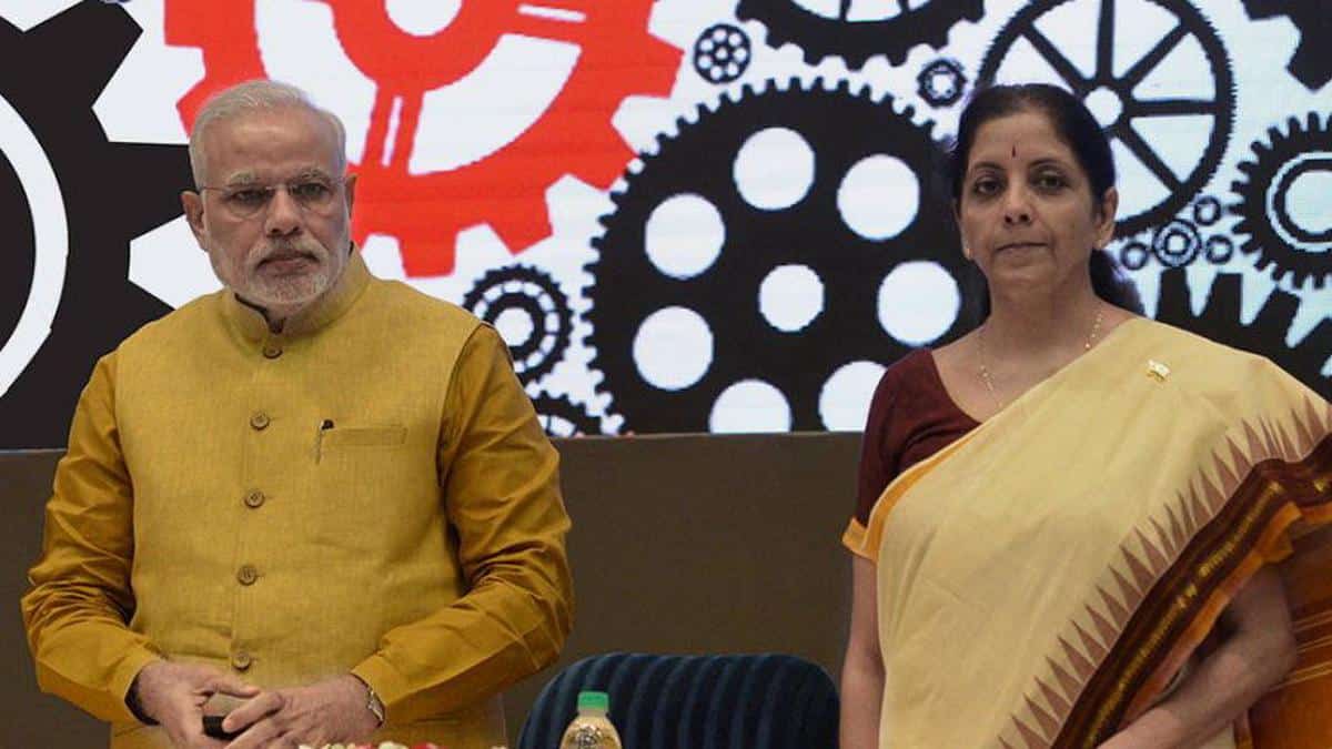 Modi ji and Nirmala ji