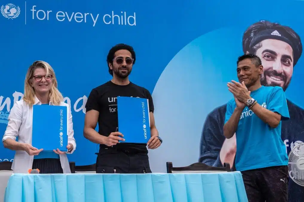 Ayushmann Khurrana becomes "UNICEF" National Ambassador - Asiana Times