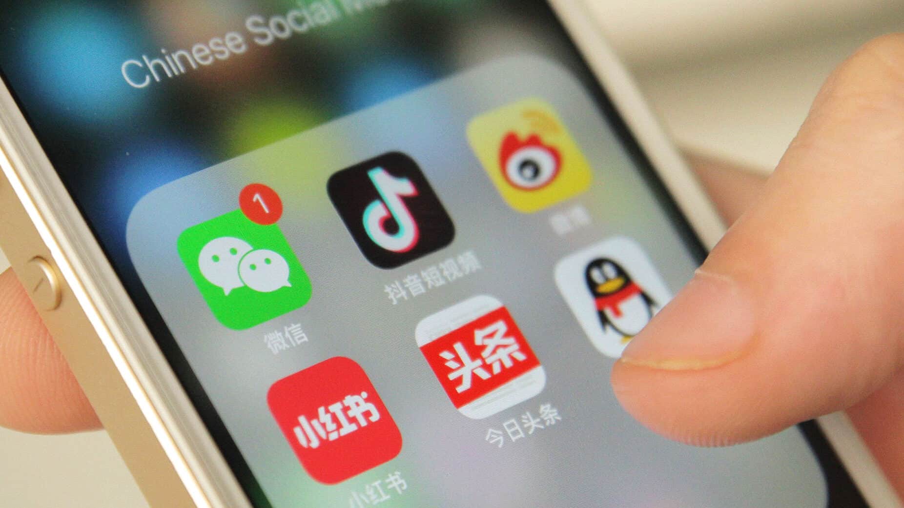 Chinese Social media apps