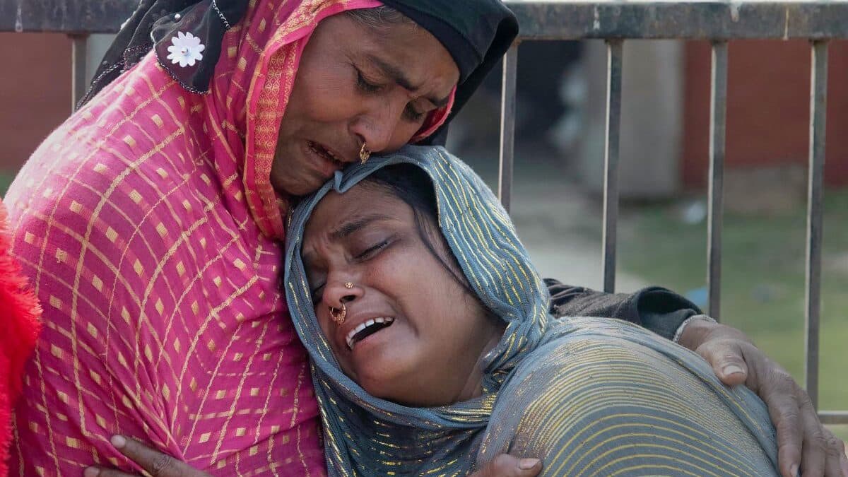 Morigaon: Relatives react after the arrest of people for their alleged involvement in child marriages.