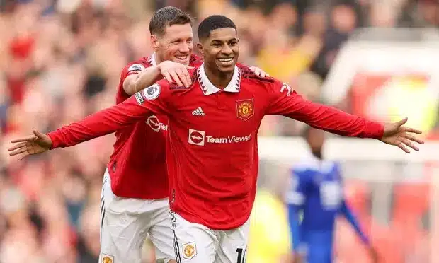 United thrashed Leicester 3-0 as on Form Rashford scores a brace - Asiana Times