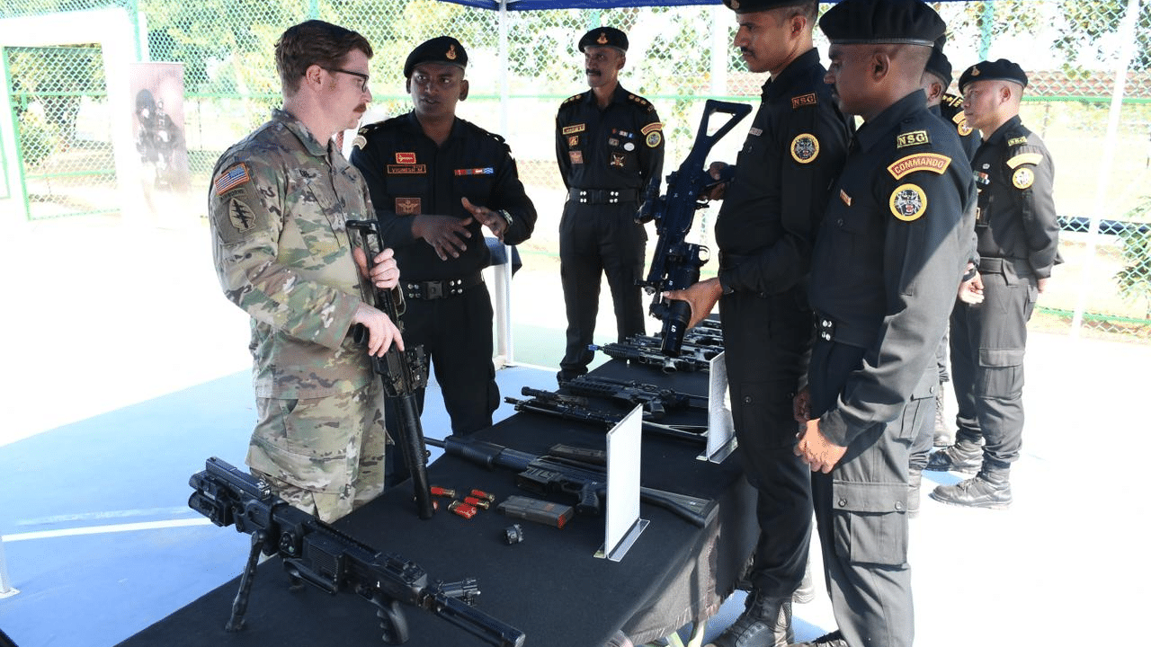 Joint Drill being conducted together