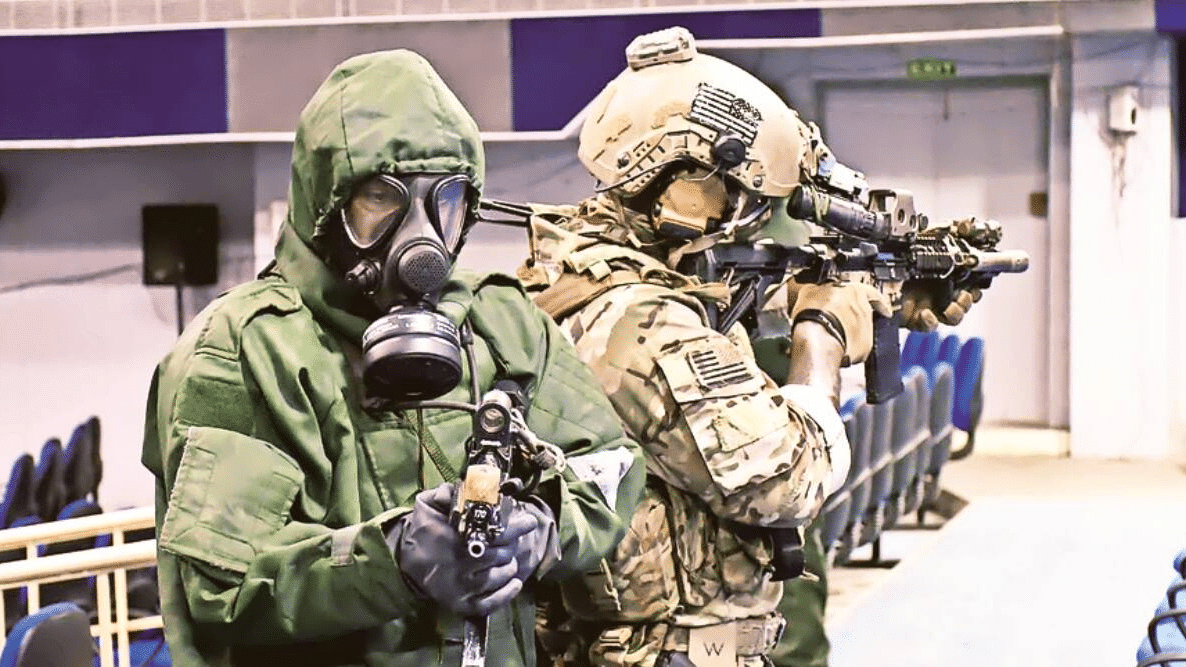 CBRN drill in TARKASH                                                              