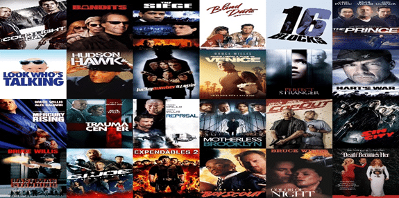 Bruce Willis's prominent films until his retirement from acting