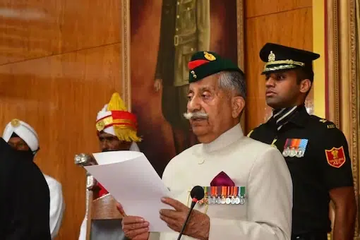 B.D. Mishra takes oath to serve as Ladakh's second lieutenant governor - Asiana Times