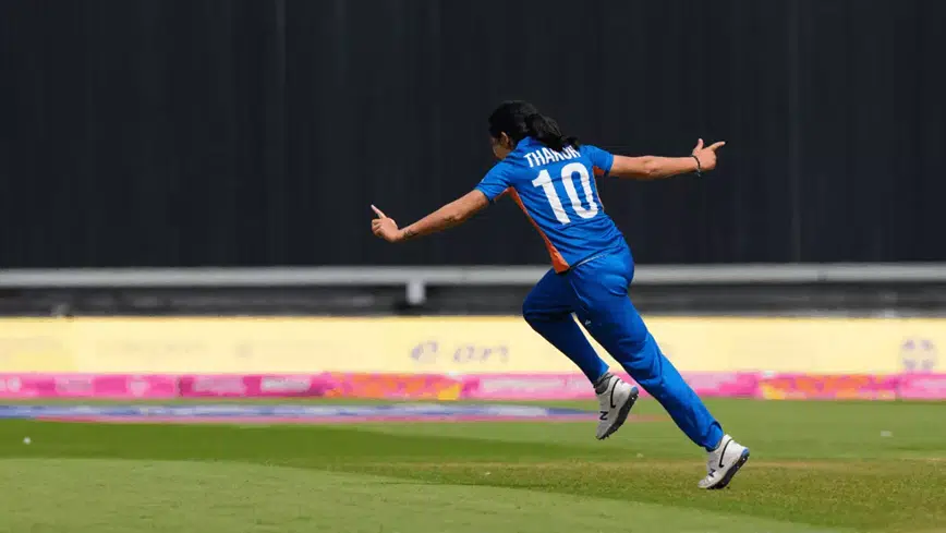 Renuka a Indian women cricket player creates a record in bowling. 
