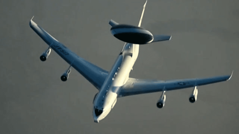 Biden boarded an Air Force Boeing 757.
