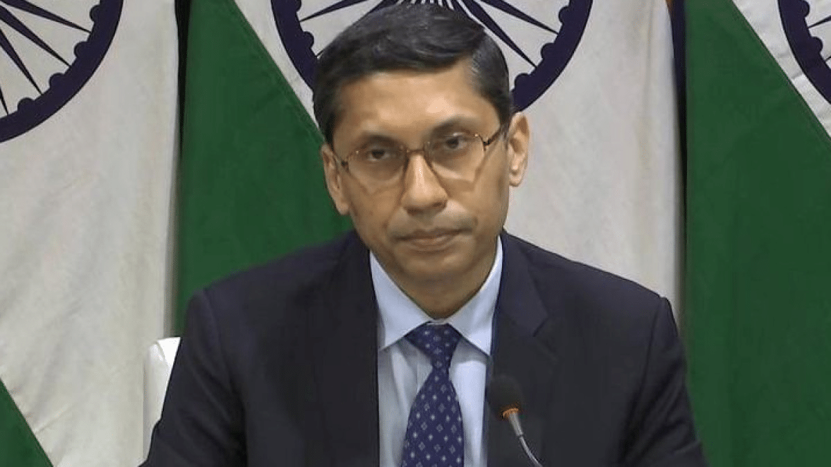 India's Ministry of external affairs spokesperson Arindam Bagchi