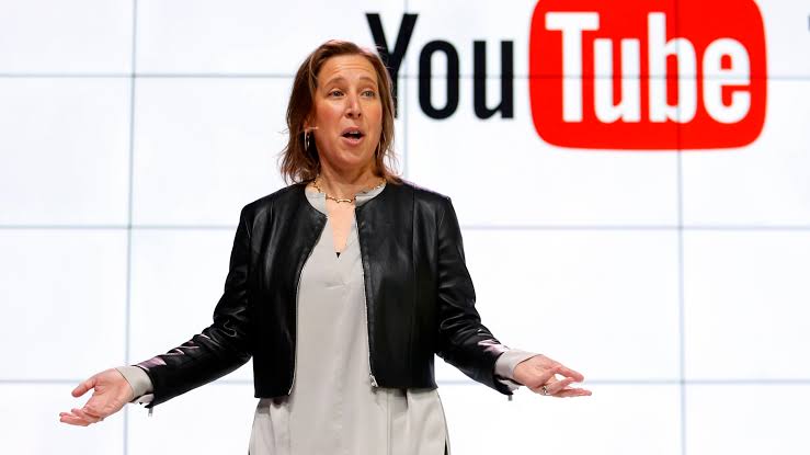 YouTube CEO Susan Wojcicki steps down from her position. 