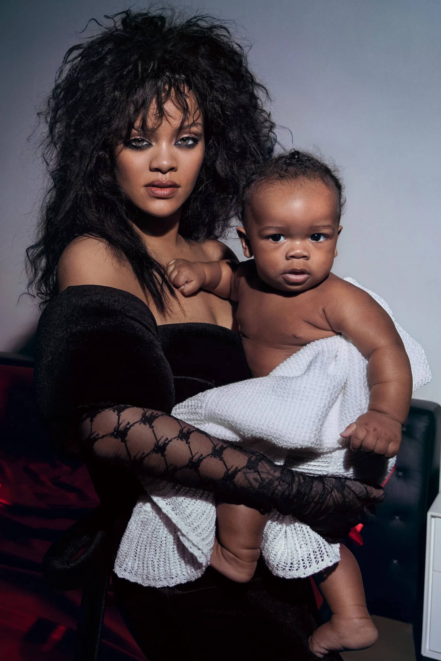 rihanna-with-her-son- on-british-vogue-magazine-cover