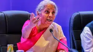 Finance Minister Nirmala Sitaraman