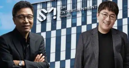 HYBE ex CEO Bang Si Hyuk and SM Entertainment Founder Lee Soo Man