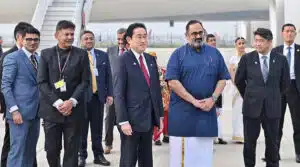 Japanese PM Fumio Kishida arrives in India - Asiana Times