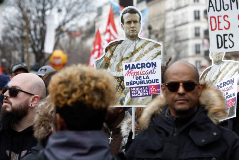 French opposition protests over Retirement Bill - Asiana Times