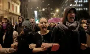 protest enraged due to worst ever train mishap