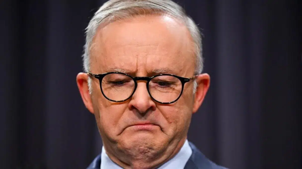 Australian Prime Minister Anthony Albanese paused to gather his emotions while thanking Indigneous leaders for their patience.
Picture source: Reuters
