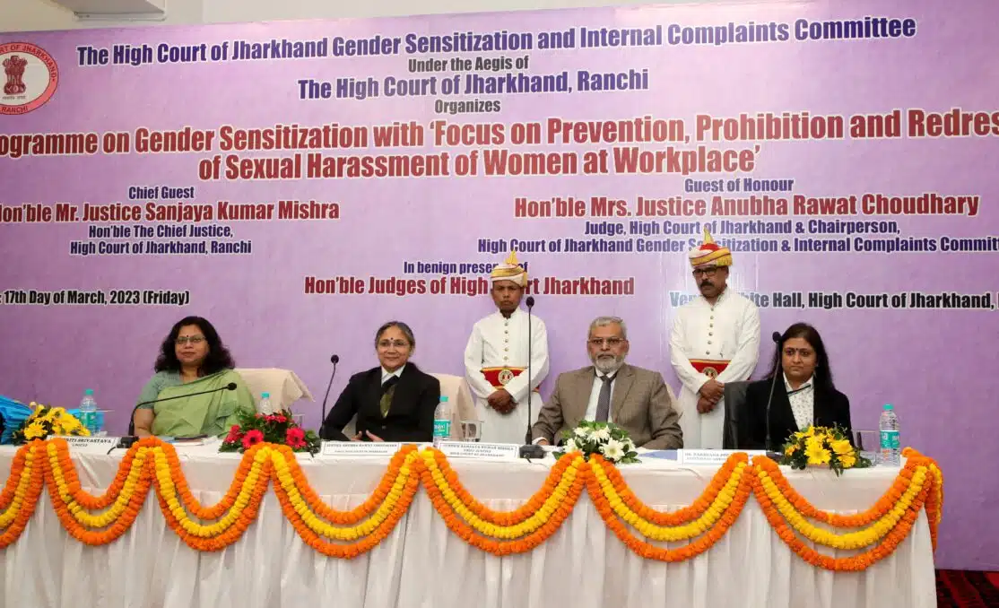 Gender Sensitisation Programme in the High Court of Jharkhand - Asiana Times