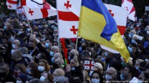 Georgia Government face massive protests <strong>Georgia Government face massive protests</strong> - Asiana Times