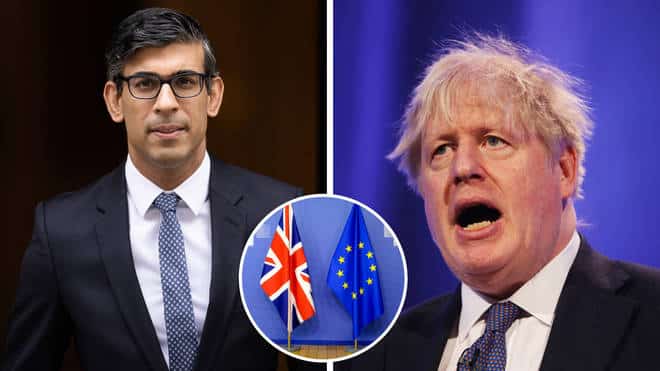Rishi Sunak's Brexit plan is criticized by Boris Johnson. - Asiana Times