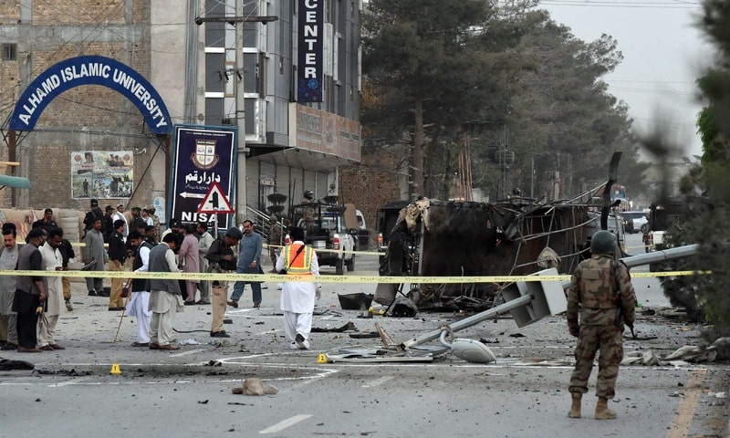Balochistan: 9 killed in a devastating suicide strike - Asiana Times