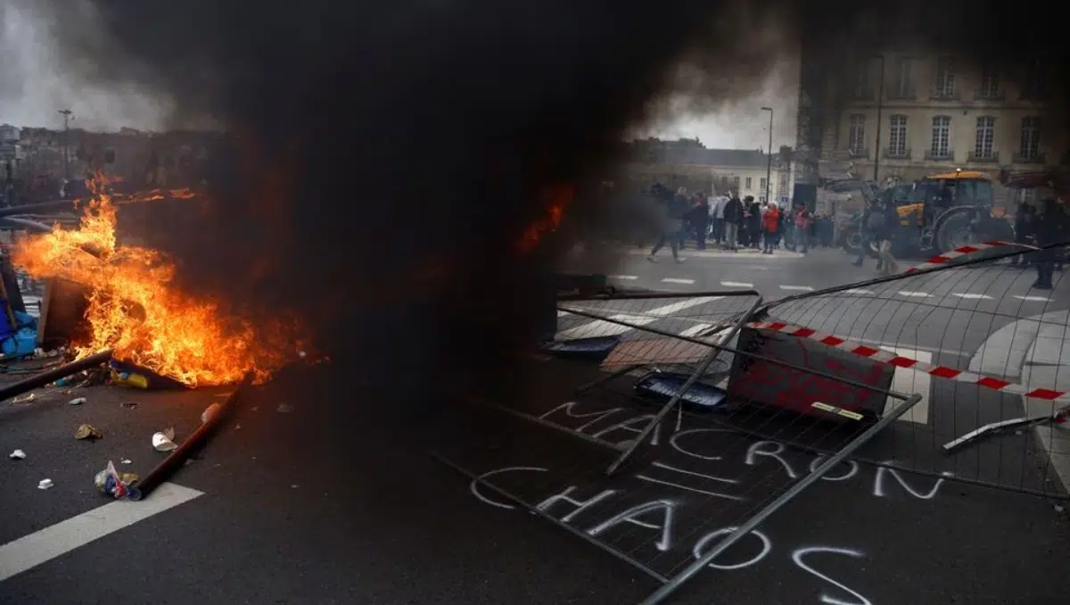 Protests Rage On In France-2023