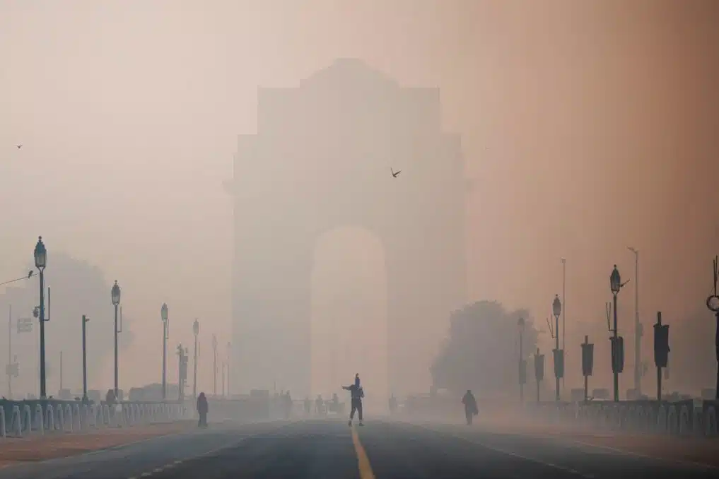 India at the 8th spot in the worst air quality