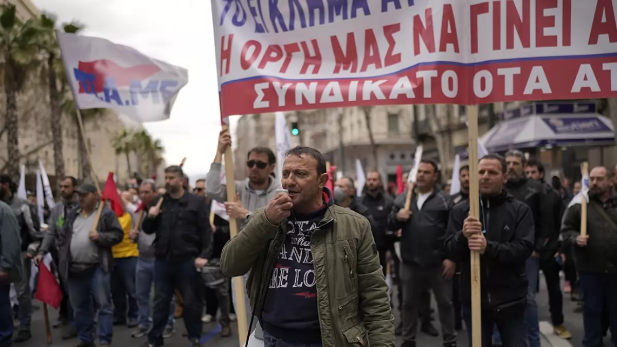 Protest in Greece over deadly train crash - Asiana Times