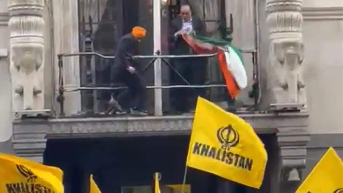 Pro-Khalistani Groups Vandalize Indian High Commission in London - Asiana Times