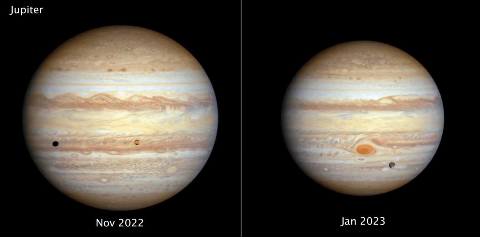 Hubble Records Seasons Changing on Jupiter - Asiana Times