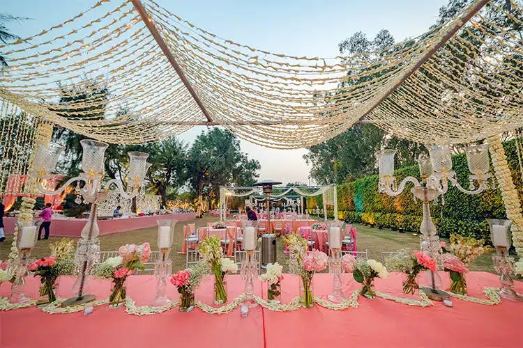 A greener and sustainable wedding venue