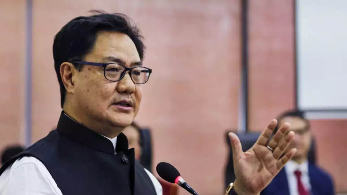 Mr. Kiren Rijiju spoke about Indian Judiciary on Sunday at an event.