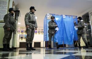 Kazakhstan holding parliamentary elections