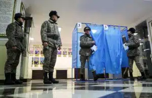 Kazakhstan holding parliamentary elections