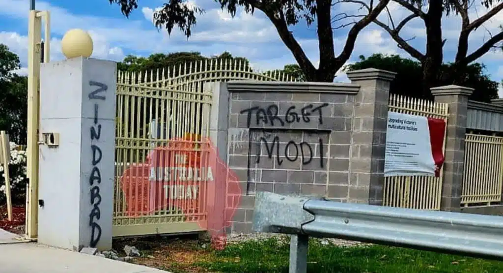 Prime minister Modi on temple vandalism in Australia