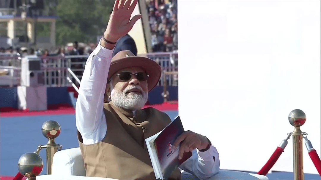 PM Modi at AeroIndia 2024 ( image source : India Today)