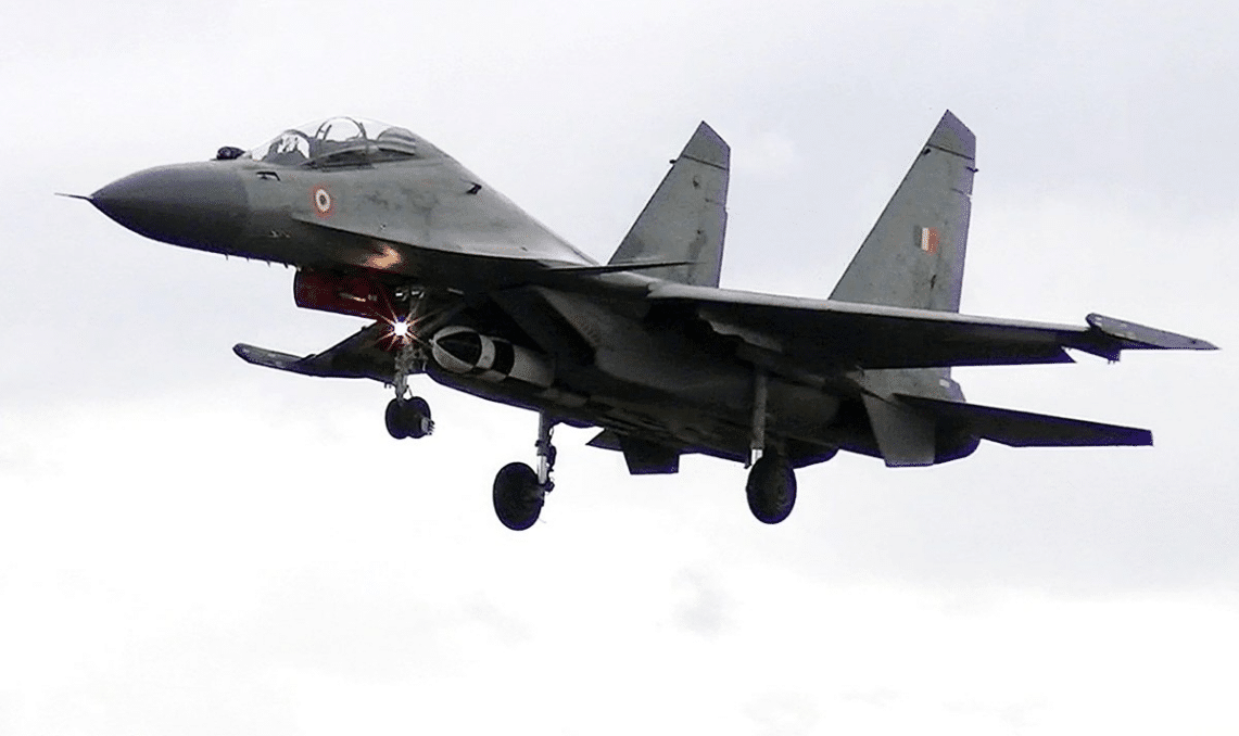 A SU-30MKI armed with BrahMos( image source: PIB)