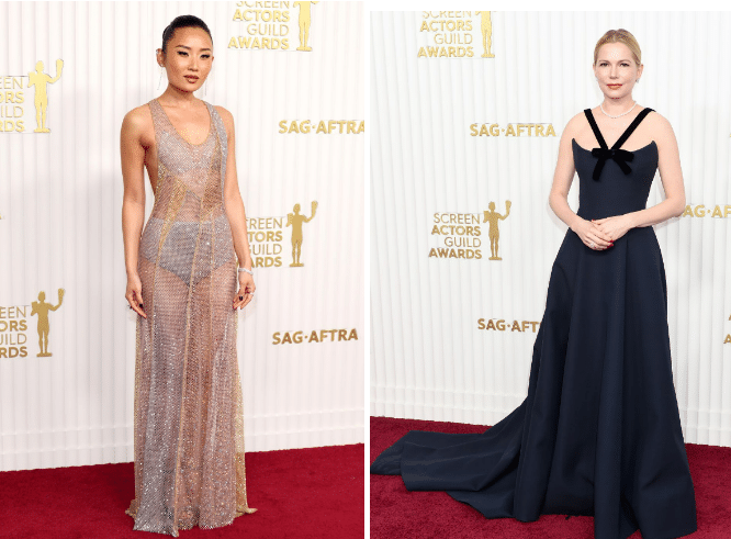 Celebs up the fashion game at SAG awards - Asiana Times