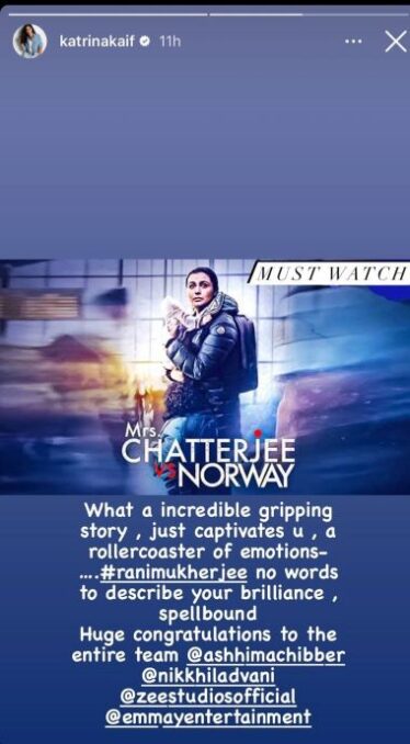 Mrs. Chatterjee Vs Norway