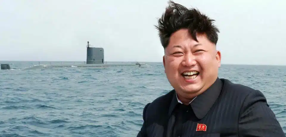 Kim Jong Un's Test Radioactive Missiels Underwater