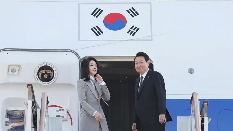 Japan was visited by South Korean President