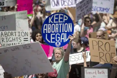 abortion protests in the US