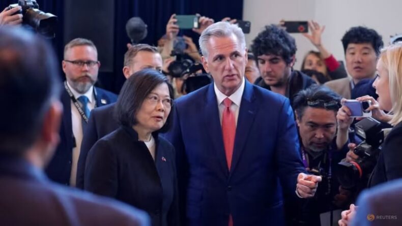 China angry about Taiwan president meeting US Speaker McCarthy - Asiana Times
