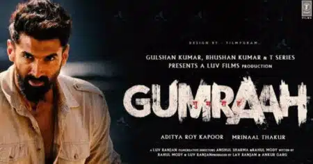 Gumraah Movie In Cinemas-7th April 2024 Review: Aditya’s dual act: typical, average, thriller, movie gonna be a flop or hit? - Asiana Times