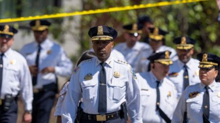 One man and three others were shot after a funeral in Washington, DC.